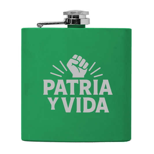Patria y Vida - 6oz Flask - Cuba