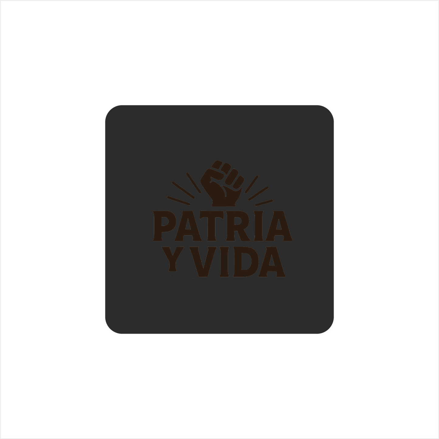 Patria y Vida - Coaster Set (4pcs) - Cuba